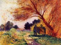 Ferdinand Loyen Du Puigaudeau - Cart by the Path